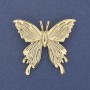 Broche «Mariposa» dorado de metal 45×42 mm+