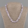 Collar de safirín en grano 7-12×3-7 mm, longitud 45 cm con cierre