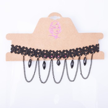 Choker para cuello «Venecia» en óvalos