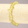 Pulsera elástica de cuarzo teñido, trocitos de 6–8 mm+