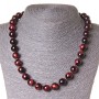 Collar de ojo de buey, bolas de 12 mm, longitud 50 cm